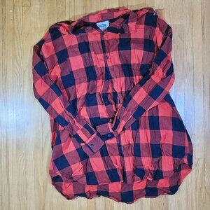 Old Navy Buffalo Check Plaid Flannel - Tall Length